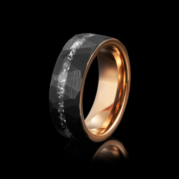 Meteoritt Tungsten Ring