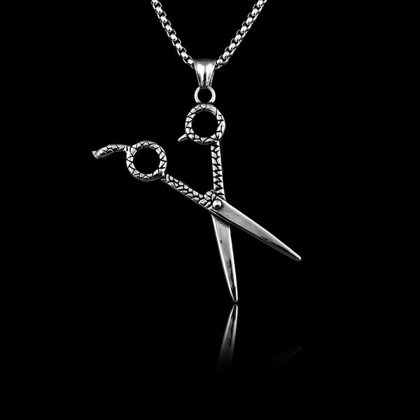 Scissors Pendant Necklace