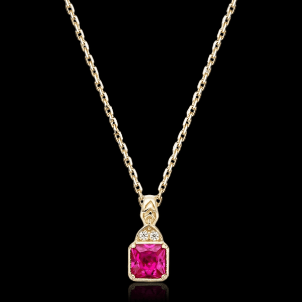 Celestial Ruby Necklace - VillainsWear