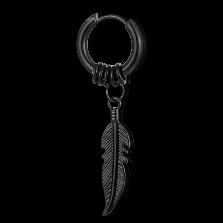 Feather Earrings - VillainsWear