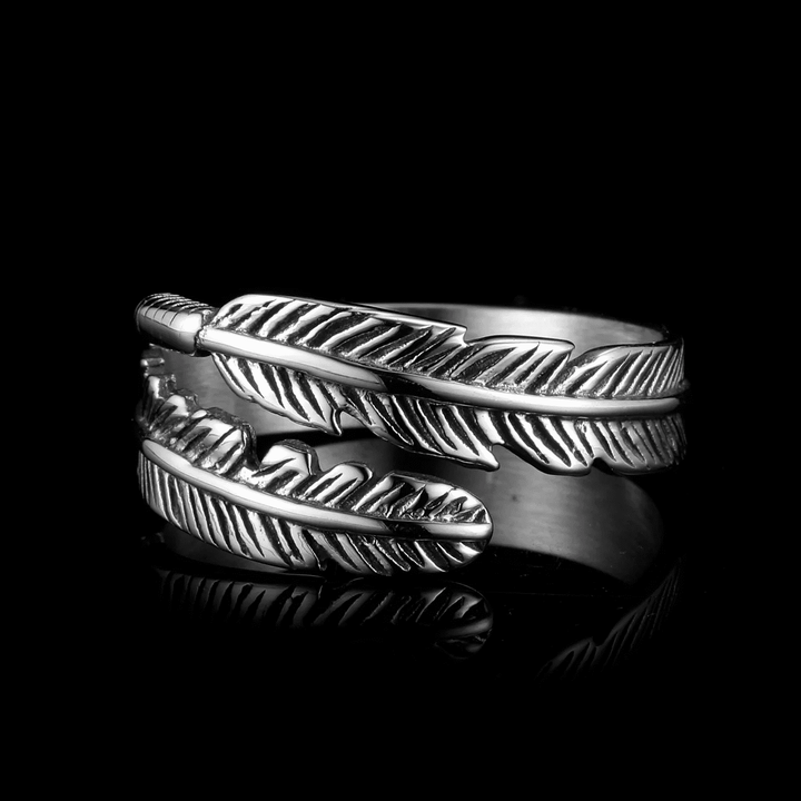 Feather Ring 925 - VillainsWear