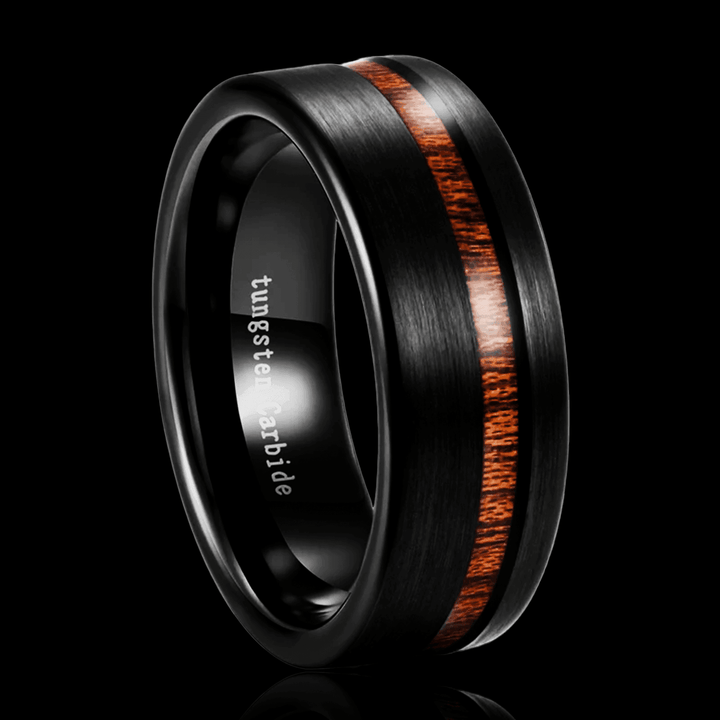 Frostwood Tungsten Ring - VillainsWear