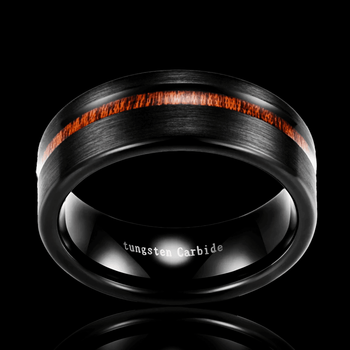 Frostwood Tungsten Ring - VillainsWear