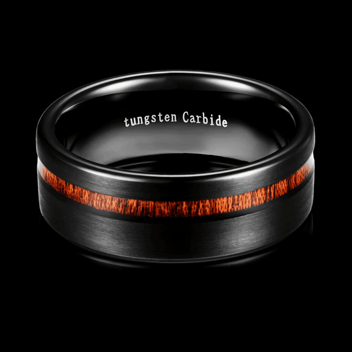 Frostwood Tungsten Ring - VillainsWear