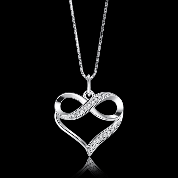 Infinity Heart Necklace - VillainsWear