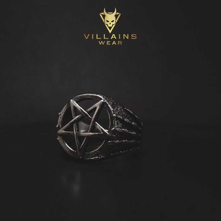 Video: Unbox the Mystical - Watch our video showcasing the Bone Pentagram Ring, an exploration of the intricate craftsmanship and unique design that makes this accessory a symbol of individuality and mystique. Dive into the edgy world of symbolism and style with this captivating piece.