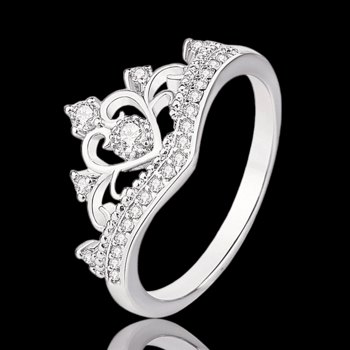 Regal Queen Crown Ring - VillainsWear