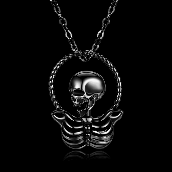 Skeleton Necklace - VillainsWear