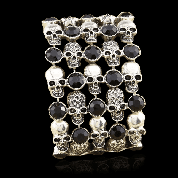 Skull Stretch Bracelet - VillainsWear