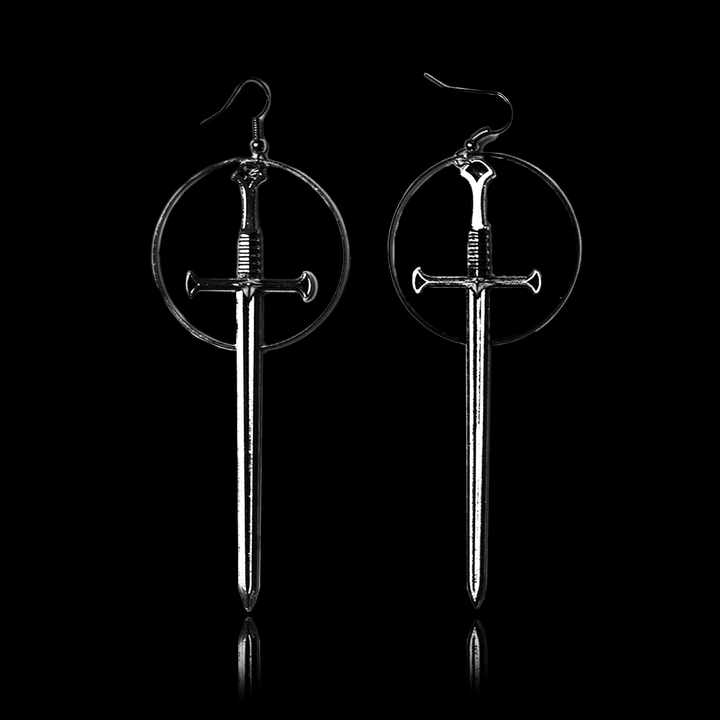 Sword Earrings - VillainsWear