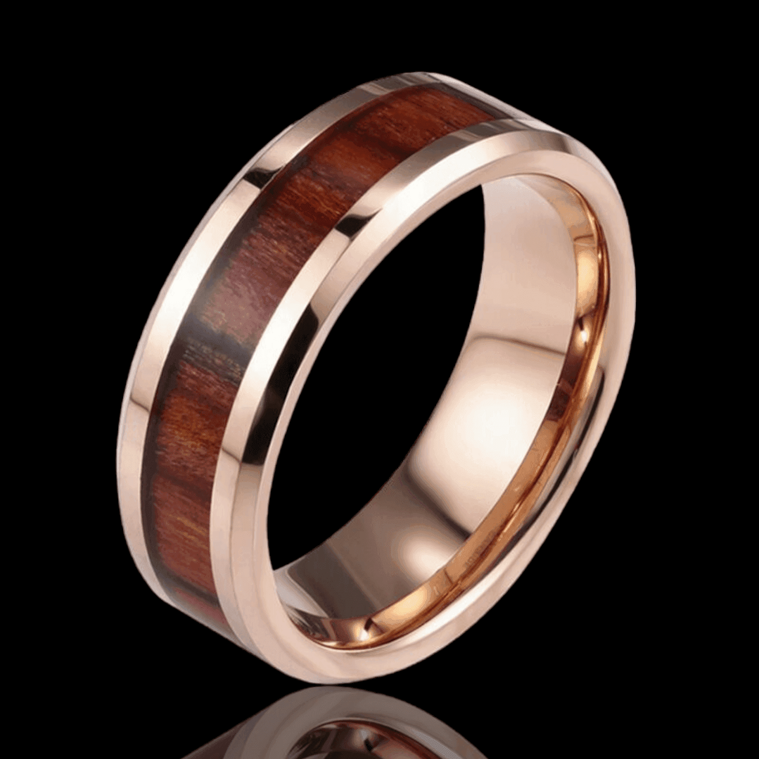 Tunsten Ruing TimberCraft Tungsten Ring | Skurkeklær – VillainsWear