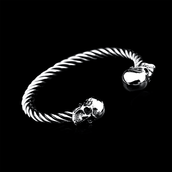 Twisted Skull bracelet - VillainsWear