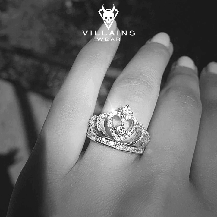 Zircon Crown Ring - VillainsWear